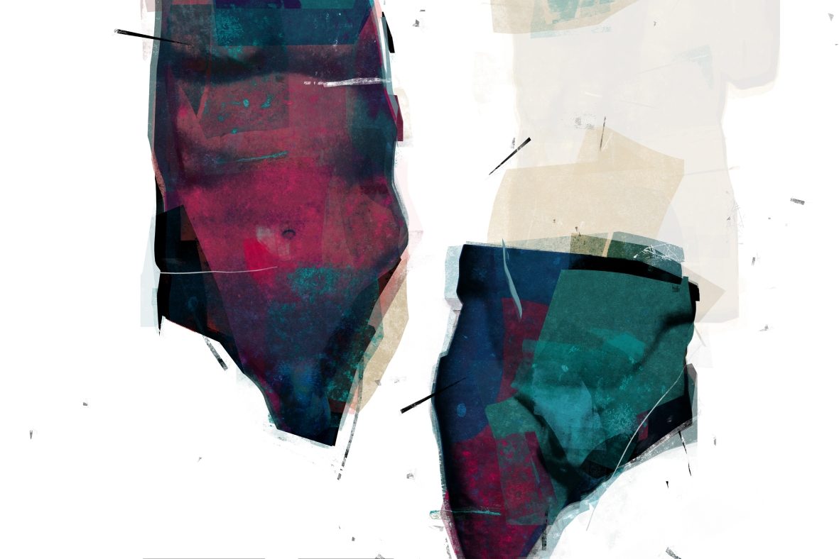 Natalia Romaniuk - Dekonstrukcja tożsamości 10 (grafika, druk pidmentowy)