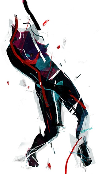 Natalia Romaniuk - de_rekonstruckja tożsamości 1 (grafika, druk pigmentowy)