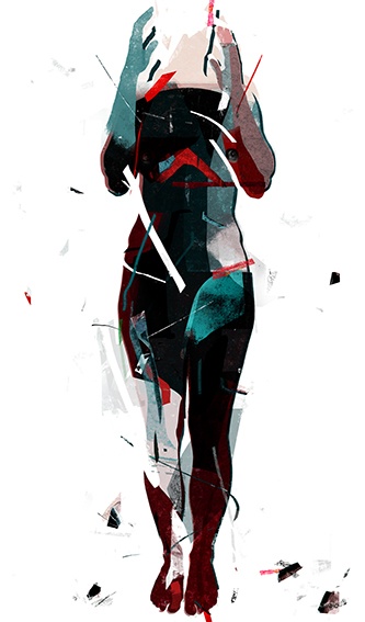 Natalia Romaniuk - de_rekonstruckja tożsamości 2 (grafika, druk pigmentowy)