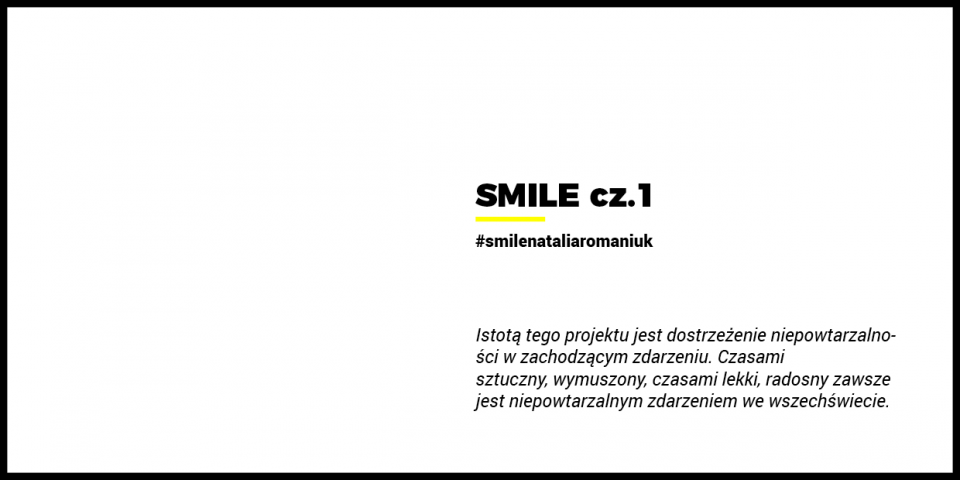 Natalia Romaniuk #SMILE cz.1